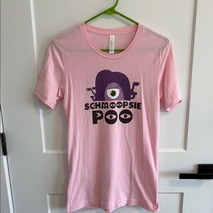 Monsters Inc Schmoopsie Poo Pink T-Shirt